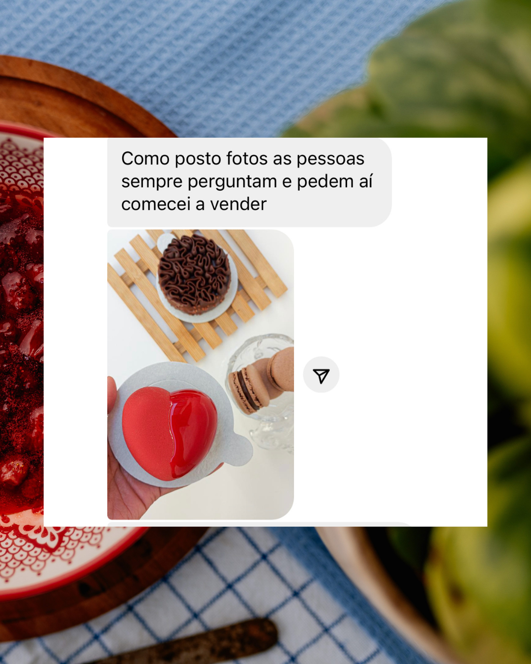Depoimento de aluna do O Método Confeitaria de Alto Lucro